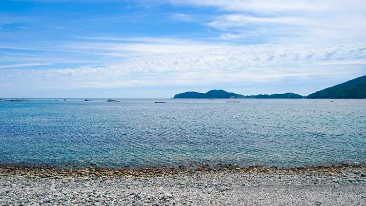 학동 흑진주 몽돌해변